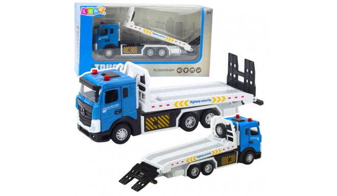 Ciężarówka Transportowa Laweta Ruchoma Platforma Światła Dźwięki