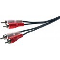 Vivanco cable Promostick 2×RCA - 2×RCA 1.2m (22185)