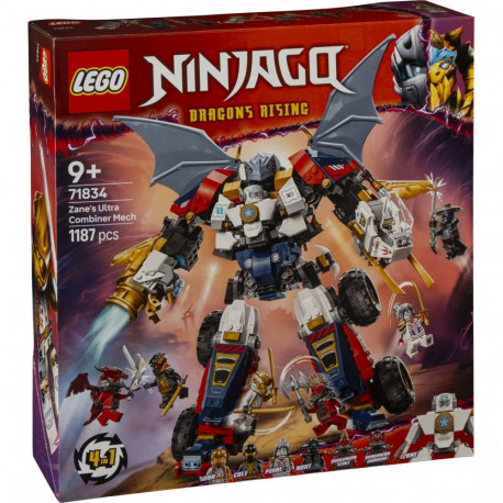 LEGO NINJAGO 71834 Zane'i ultra kombineeritud mehhanism