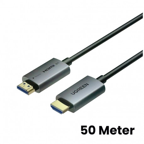 Cable HDMI-HDMI 50m (HDMI 2.1) optical hybrid 8K@60Hz 48Gbps HD183 UGREEN