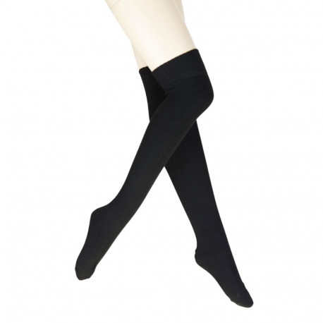 SOKISAHTEL DELILAH musta värvi ülepõlvepõlvikud 444