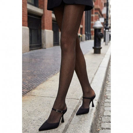 SOKISAHTEL Pierre Mantoux TORY musta värvi triibulised sukkpüksid 445, 436, 453