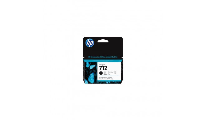 HP 712 (3ED70A) Ink Cartridge, Black