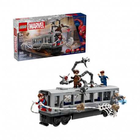 LEGO 76321 Spider-Man vs Doc Ock Subway Train Scene Constructor