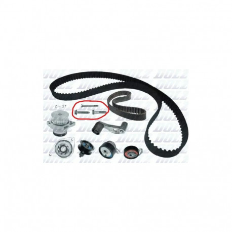 dolz water pump + timing belt kit kd051 (no bolts)