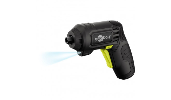 Goobay Tools Mini Cordless Screwdriver Set, 31 Pcs.