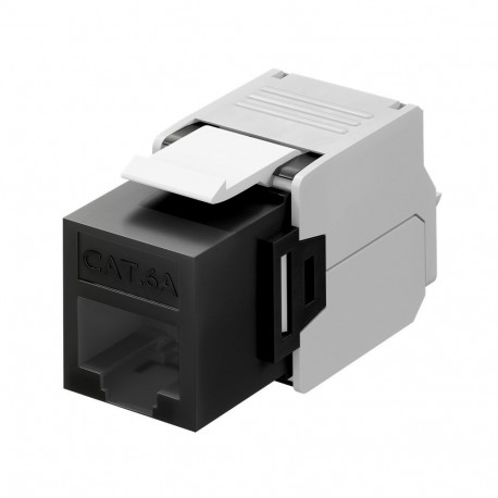 Goobay Keystone Module RJ45 CAT 6A, UTP black