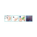 75 wash-off tattoos - phosphorescent, Buki