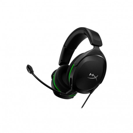 HYPERXCLOUDX mustad mänguri kõrvaklapid