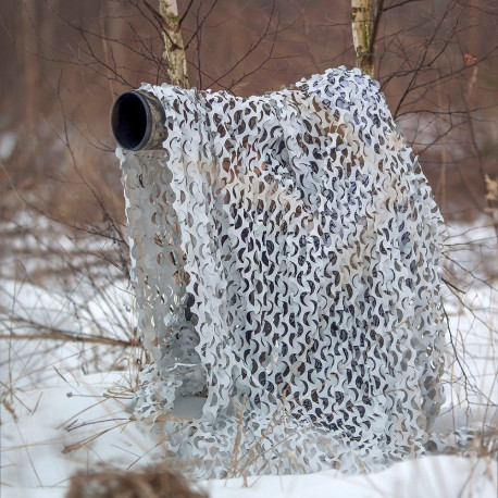 Buteo Photo Gear 3D leafs Camouflage Net Snow 1.5x3 m