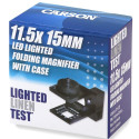 Carson Sewing Loupe Foldable with LED 11,5x15mm