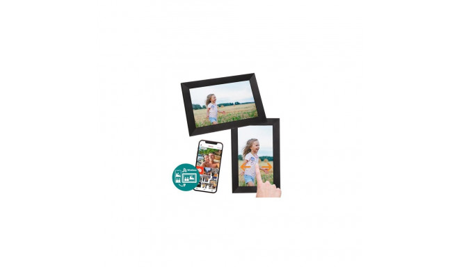 Frameo Digital Photo Frame HF-101B Black 10.1 Inch