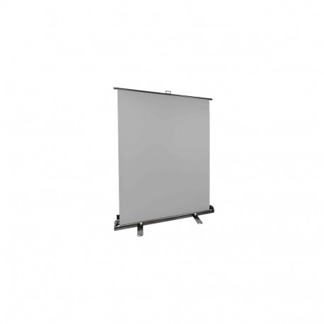 StudioKing Roll-Up Background Screen FB-150200FGR 150x200 cm Grey