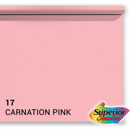 Superior paberfoon 2,72x11m, 17 carnation pink