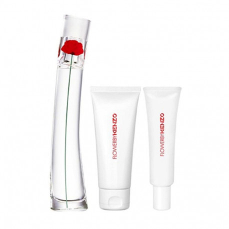 Kenzo parfüümvesi Flower by Kenzo 50ml + lõhnastatud ihupiim 75ml + kätekreem 20ml