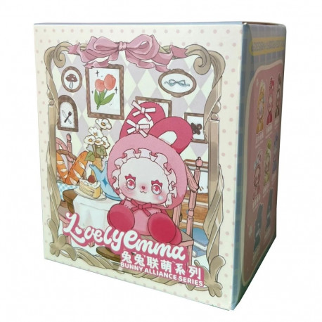 LUCKY EMMA Lovely Emma pehme võtmehoidja pimepakk - Bunny Alliance Series