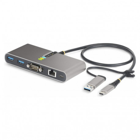 StarTech USB-C/USB-A jaotur GBE RS232