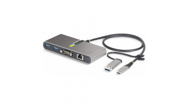 StarTech jaotur USB-C/USB-A GBE RS232