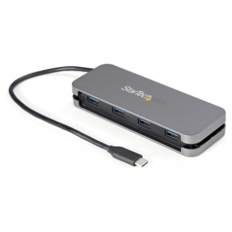 "StarTech Startech USB-C Hub 4Port USB-A 28,5cm Kabel silber"