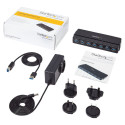 "StarTech 7 PORT USB 3.0 HUB W/ ADAPTER"