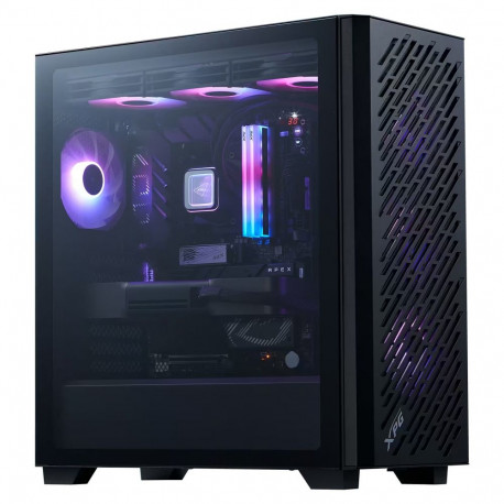 XPG korpus Valor Air Pro ATX midi 4x120mm ARGB klaasiga, must