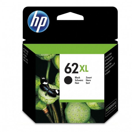 "HP INK CARTRIDGE NO 62 XL BLACK"