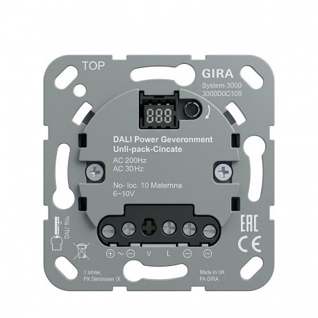 "GIRA 540600 S3000 DALI-Pow.-Steuerein.UP-Eins."