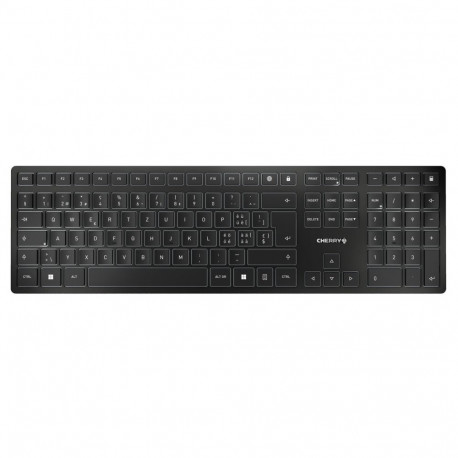 "Cherry Keyboard KW 9100 SLIM [CH] black"