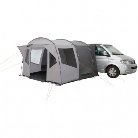 "Easy Camp Tunnel-Busvorzelt Reine (dunkelgrau/hellgrau, mit Vordach, Modell 2025)"