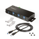 "D StarTech 7PT MANAGED INDUSTRIAL USB HUB"