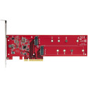 "D StarTech DUAL M.2 PCIE SSD ADAPTER CARD"