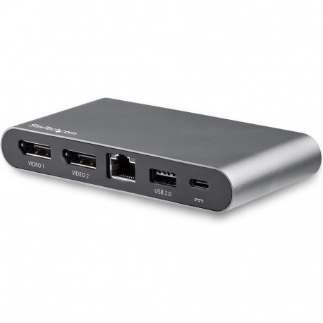 "D StarTech USB-C MULTIPORT ADAPTER 2XDP"