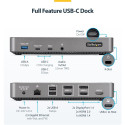 "D StarTech TRIPLE MONITOR DOCKING STATION"