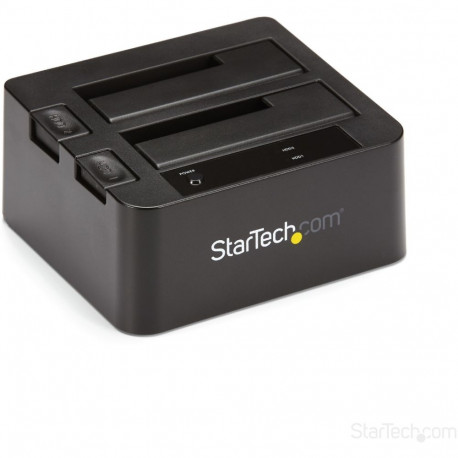 "D StarTech USB 3.1 GEN 2 DUAL-BAY DOCK"