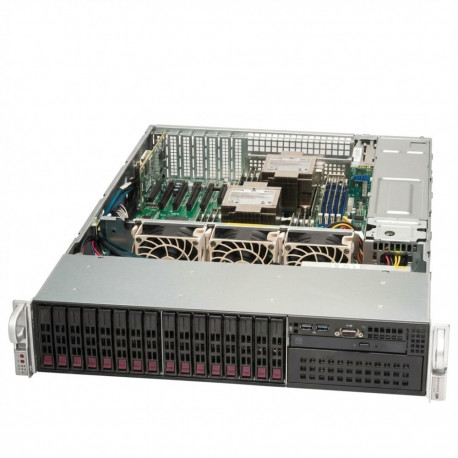 "Barebone Server Supermicro Mainstream SuperServer 2U Dual Sockel 4677 SYS-221P-C9R"