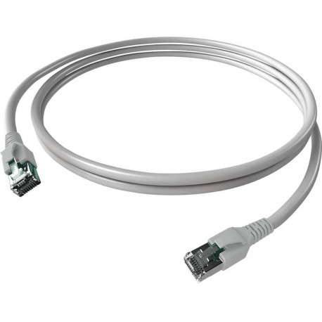 "EASYLAN FlexBoot Patchkabel Kat.6A S/FTP grau 1.5m"