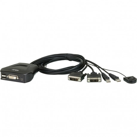 "KVM Switch ATEN CS22D 2-Port USB DVI"