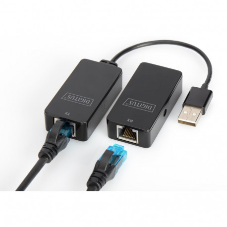 "Digitus USB2.0 > CAT5/5e/6 Extender 50m"