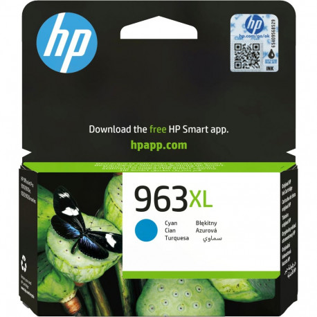 "HP INK CARTRIDGE NO 963XL CYAN"