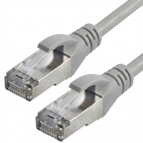Delock RJ45 võrgukaabel Cat.6A S/FTP 45° allapoole nurgaga 2 m must