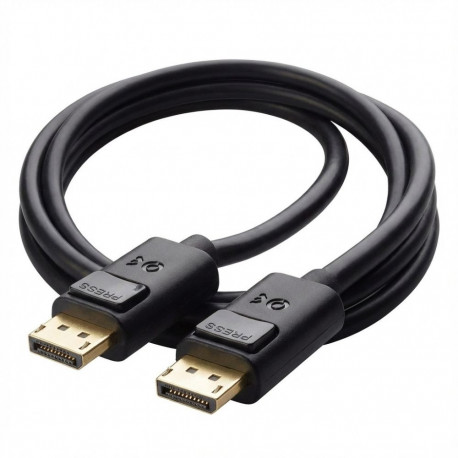 "Captiva Kabel Displayport zu Displayport schwarz 4K 60Hz 2m HighSpeed DP zu DP"