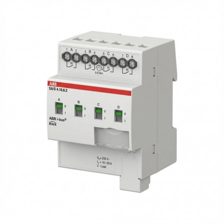 "ABB SA/S4.16.6.2 Schaltaktor 4f 16 A C-Last m.Energiefunktion 2CDG110270R0011"