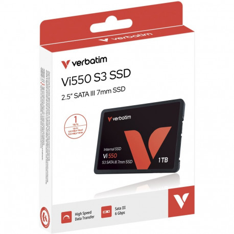 "2,5"" 1TB Verbatim Vi550 S3 Phison 2,5"" (6.3cm) SATAIII intern retail"