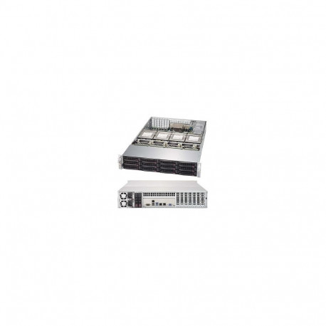 "Supermicro 2U 2x 2.5"" hot-swap SAS/SATA drive 2x1000W"