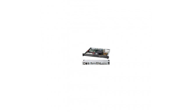 "Supermicro Mini 1U 1x3.5"" fixed drive bay 200W ohne OS"