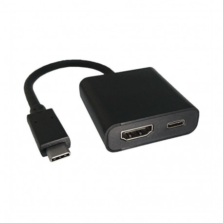 "ROLINE Display Adapter USB Typ C - HDMI + 1x Typ C PD ST/BU"