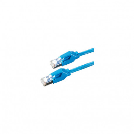 "DRAKA Patchkabel Kat.6 Class E S/FTP UC900 TM21 LSOH blau 1m"