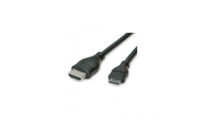 "ROLINE HDMI KABEL+ETH..A-C.0.8M"