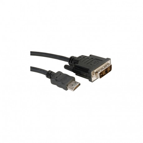 "ROLINE DVI KABEL.DVI-HDMI.1M"