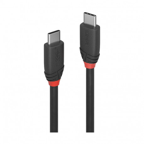 "LINDY USB 3.1 Kabel Typ C/C 3A Black Line M/M 1m"
